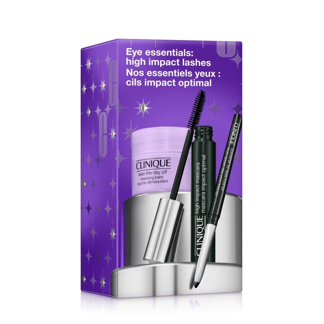 Clinique set ličil za oči Eye Essentials: Visoko učinkovite trepalnice – 1 kos