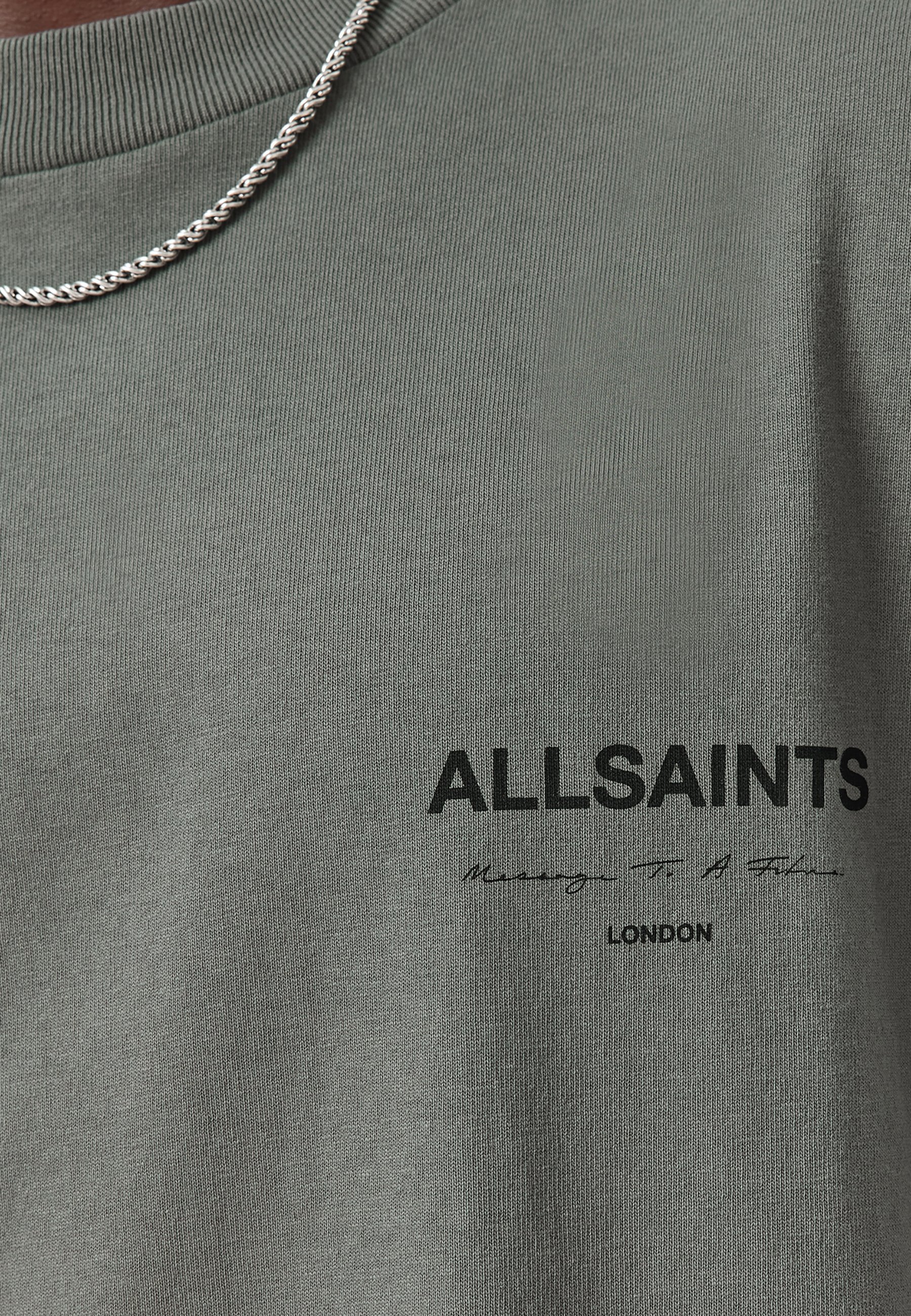 T-shirt imprimé AllSaints FUTURE CREW - Vert gastor