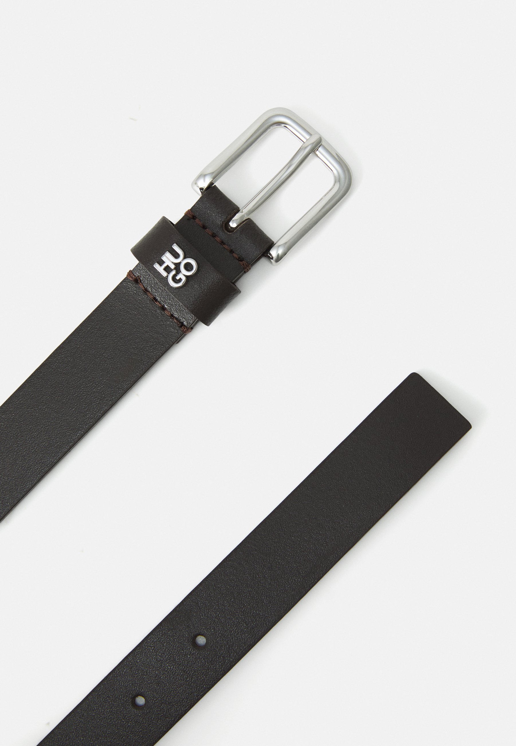 HUGO TINA - Diržas - tamsiai rudas
