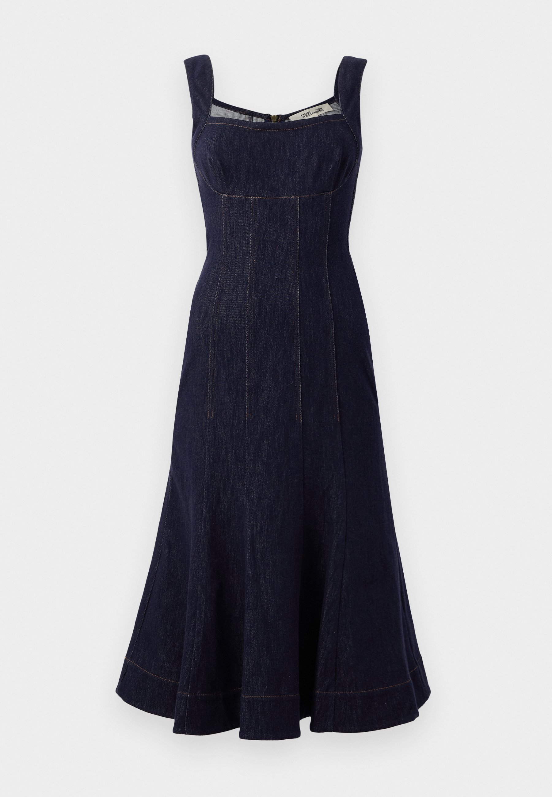 Diane von Furstenberg JUDE JURK - Spijkerjurk - marineblauw