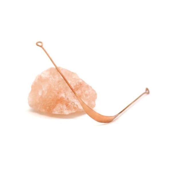 Acala Ayurvedischer Zungenschaber aus Kupfer