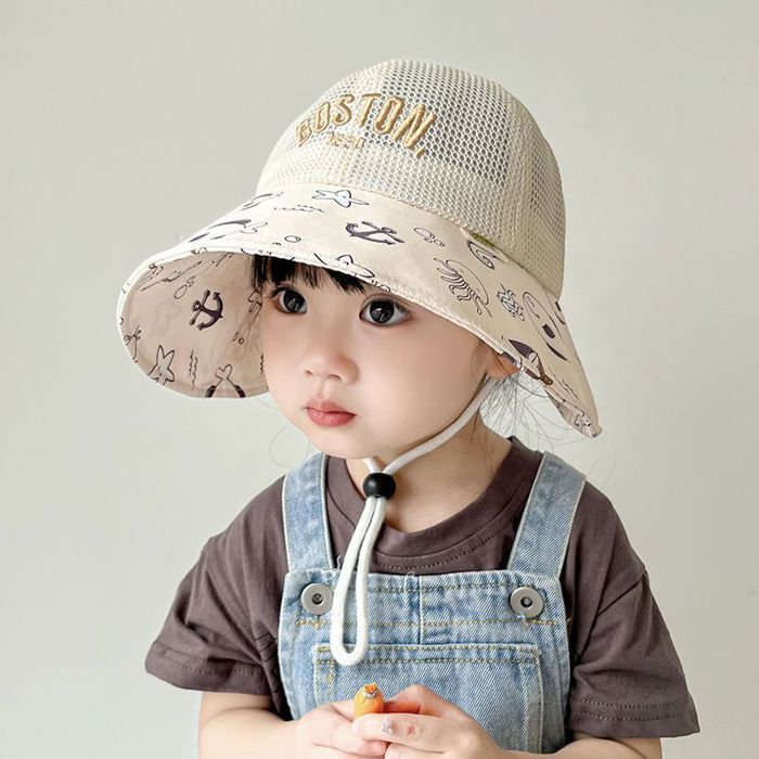 Conjunto de sombrero de paja y bolso para niña, pequeño, de 2 piezas con parasol floral - FUNMOON