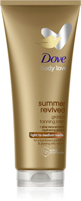 Loção Corporal Autobronzeadora Dove Summer Revived