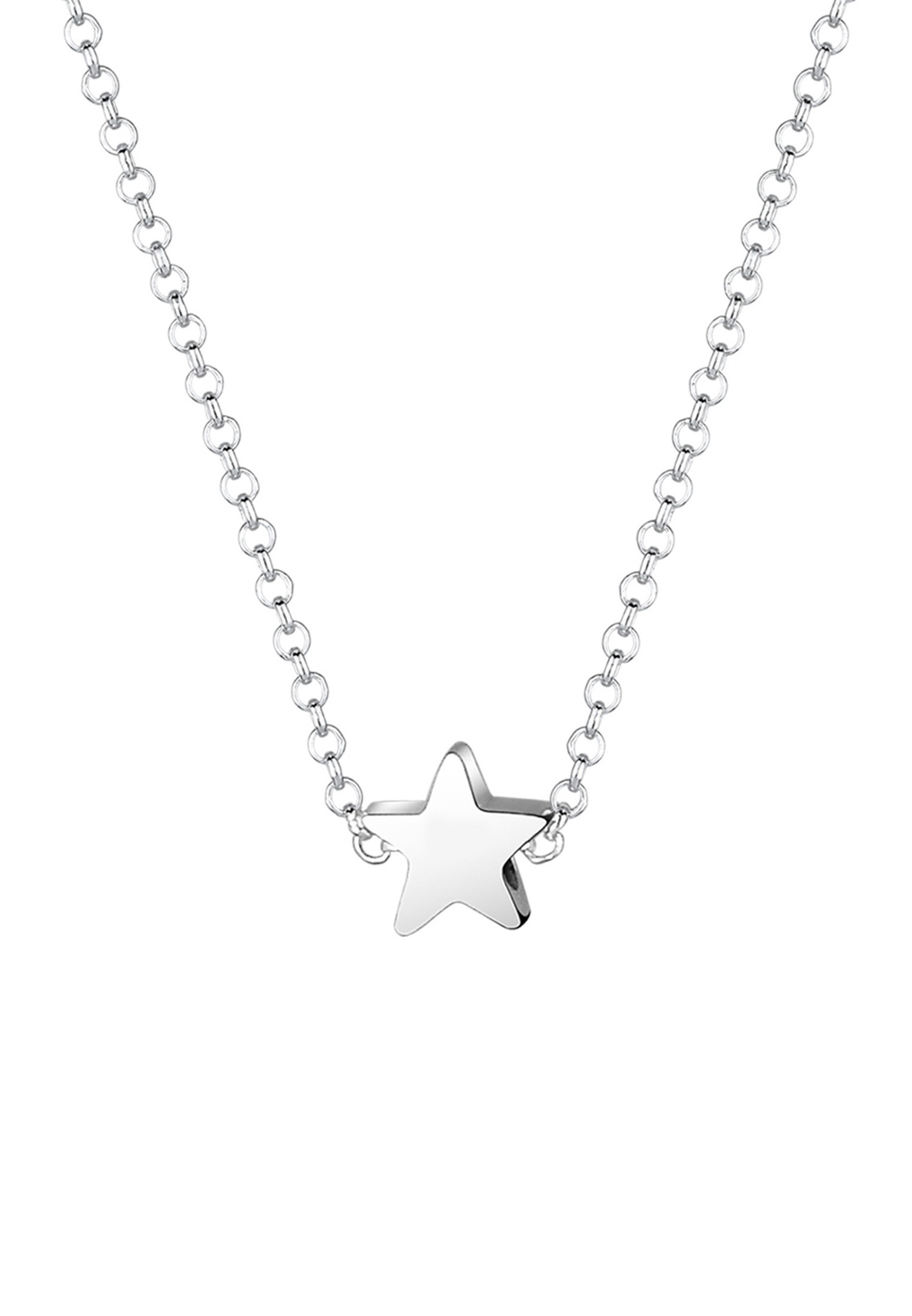 Elli Enfants Pendentif Étoile Astro avec Cristal en Argent Sterling 925