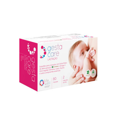 Gestacare Imetys foolihapolla ja omega-3:lla 60 kapselia 60 kapselia