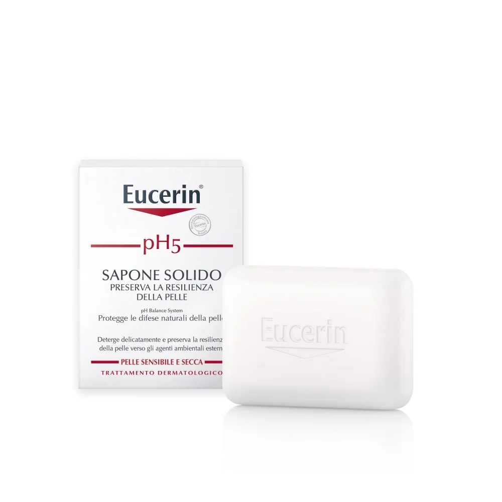 EUCERIN Eucerin pH5 čvrsti sapun za osjetljivu kožu 100 g Suha, osjetljiva i problematična koža