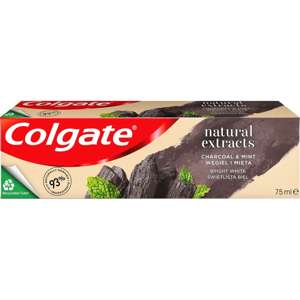 Colgate Natural Extracts Charcoal + White Pasta do zębów
