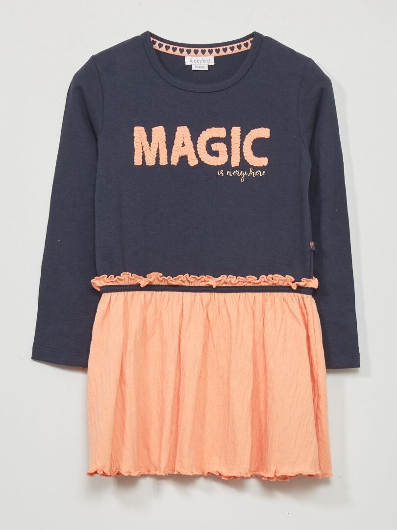 Jurk met 2-in-1 effect - ROZE