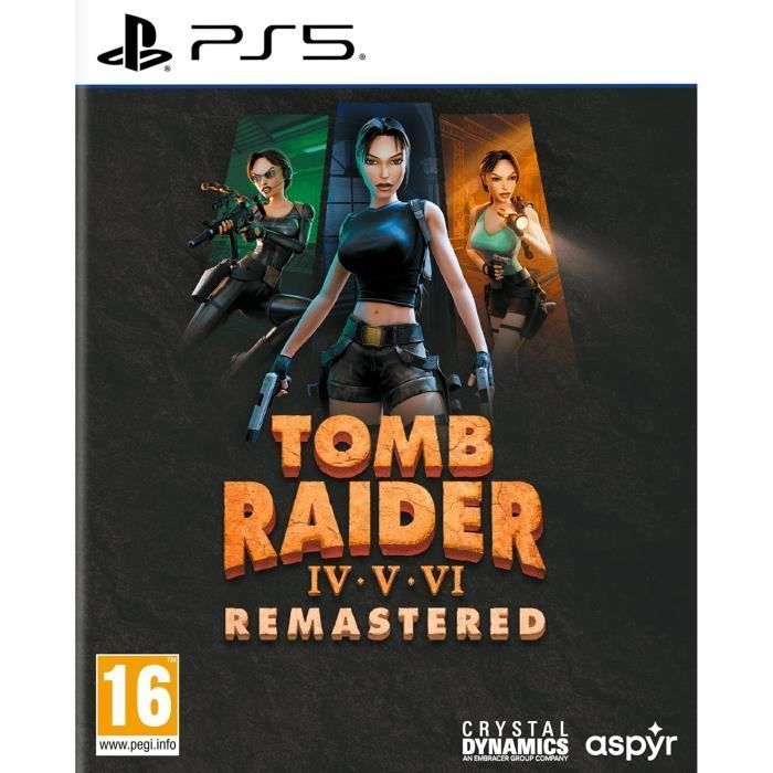 Tomb Raider IV-VI Remastered Starring Lara Croft - PS5 Game