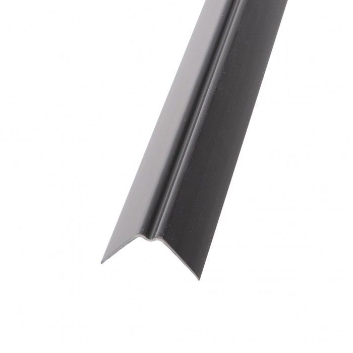 Kit occultation lattes PVC pour panneau rigide maille 55 H 1m53 L 2m50 Gris anthracite