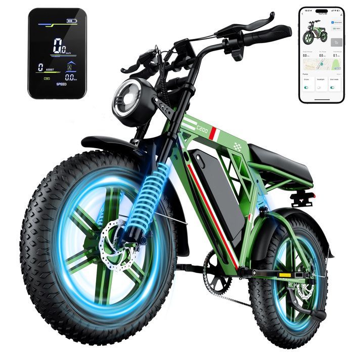 Vélo électrique 1000W 20