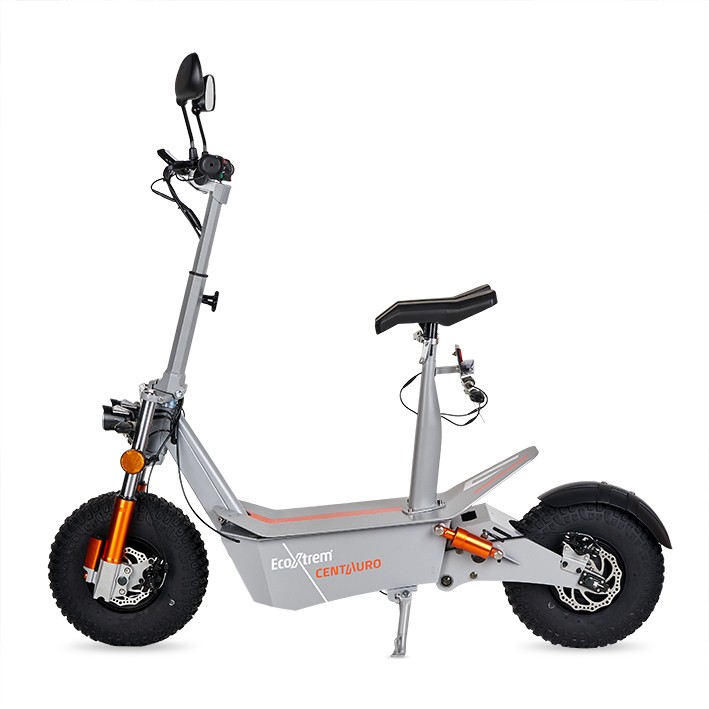CENTAURO LEGAL ELEKTROROLLER, GRAU, MIT SITZ UND XXL-LCD-BILDSCHIRM
