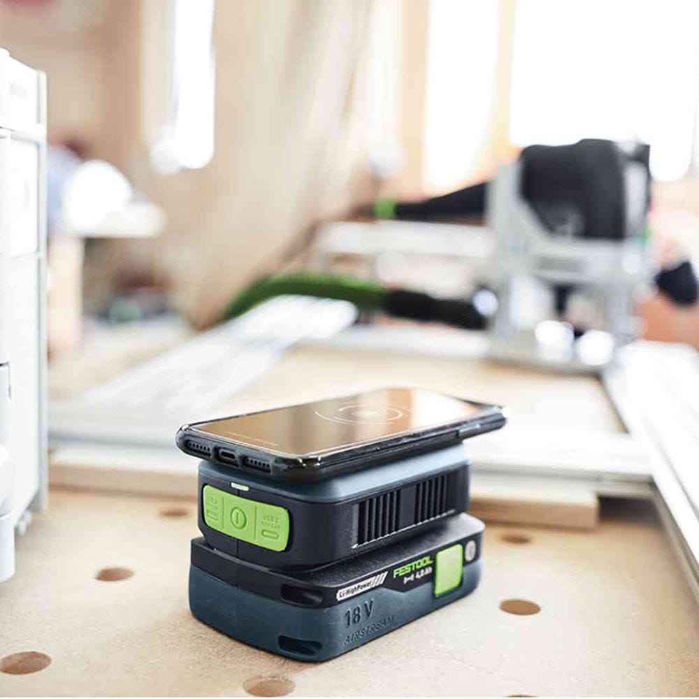 Adaptador de carregamento de celular FESTOOL 18V 577155