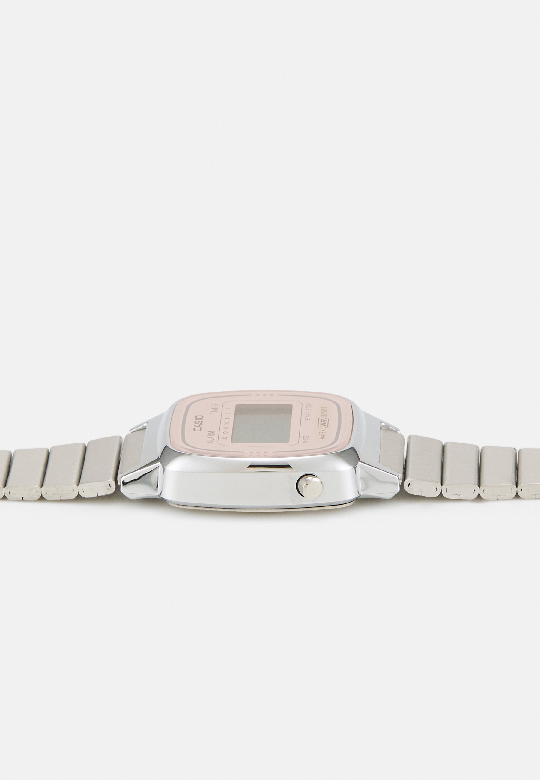 Casio LA670WEA - Digitaluhr - silberfarben/rosa