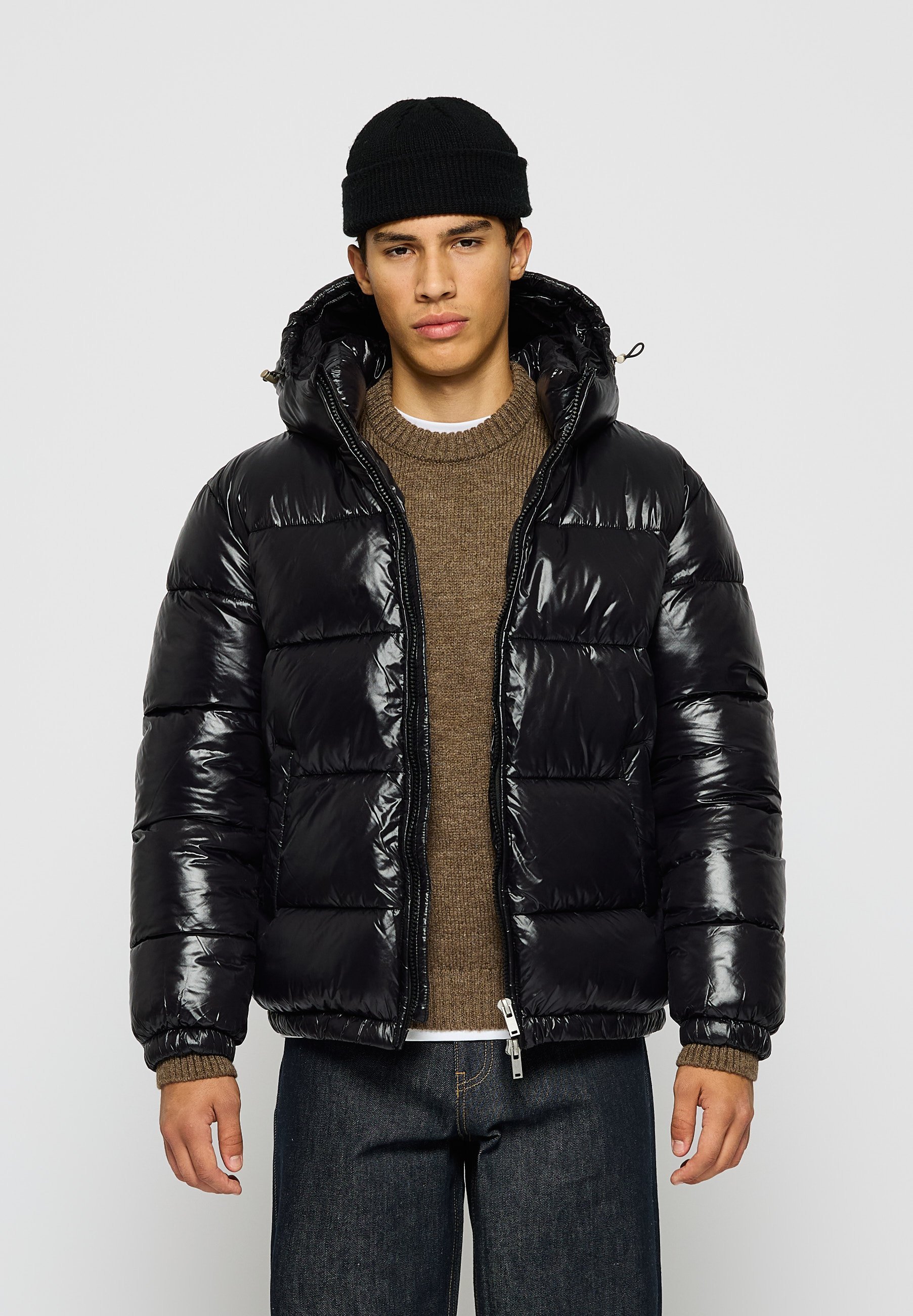 Doudoune brillante Burocs - Veste d'hiver - noire