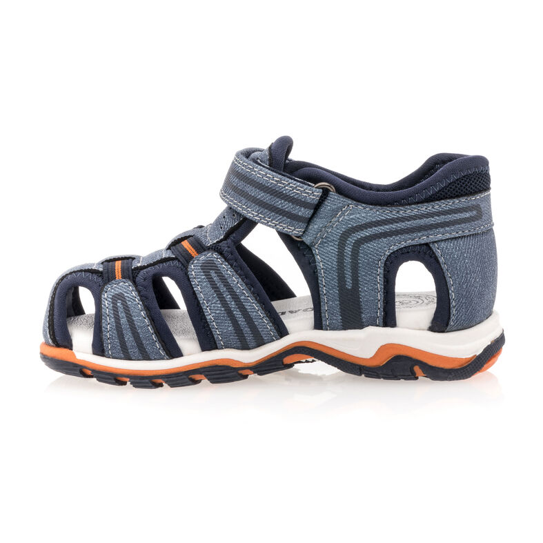 Sandalias azules para niño / Zapatos de punta abierta