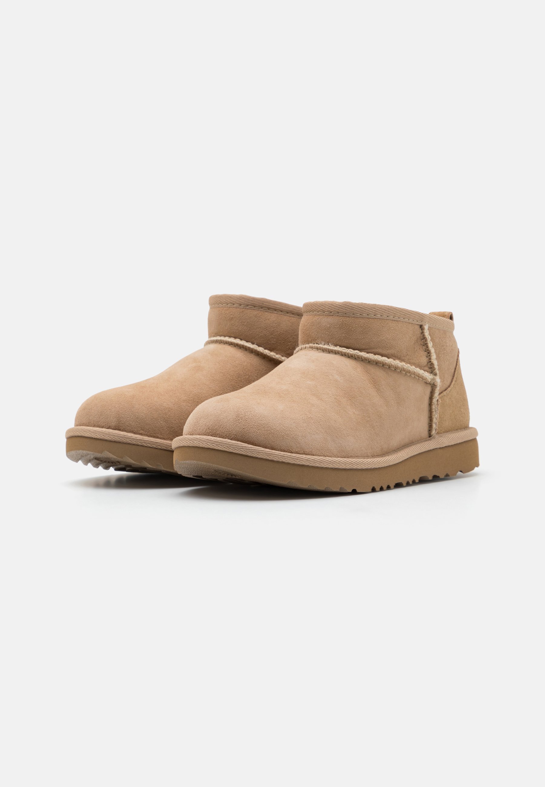 UGG CLASSIC ULTRA MINI UNISEXE - Bottines classiques - sable