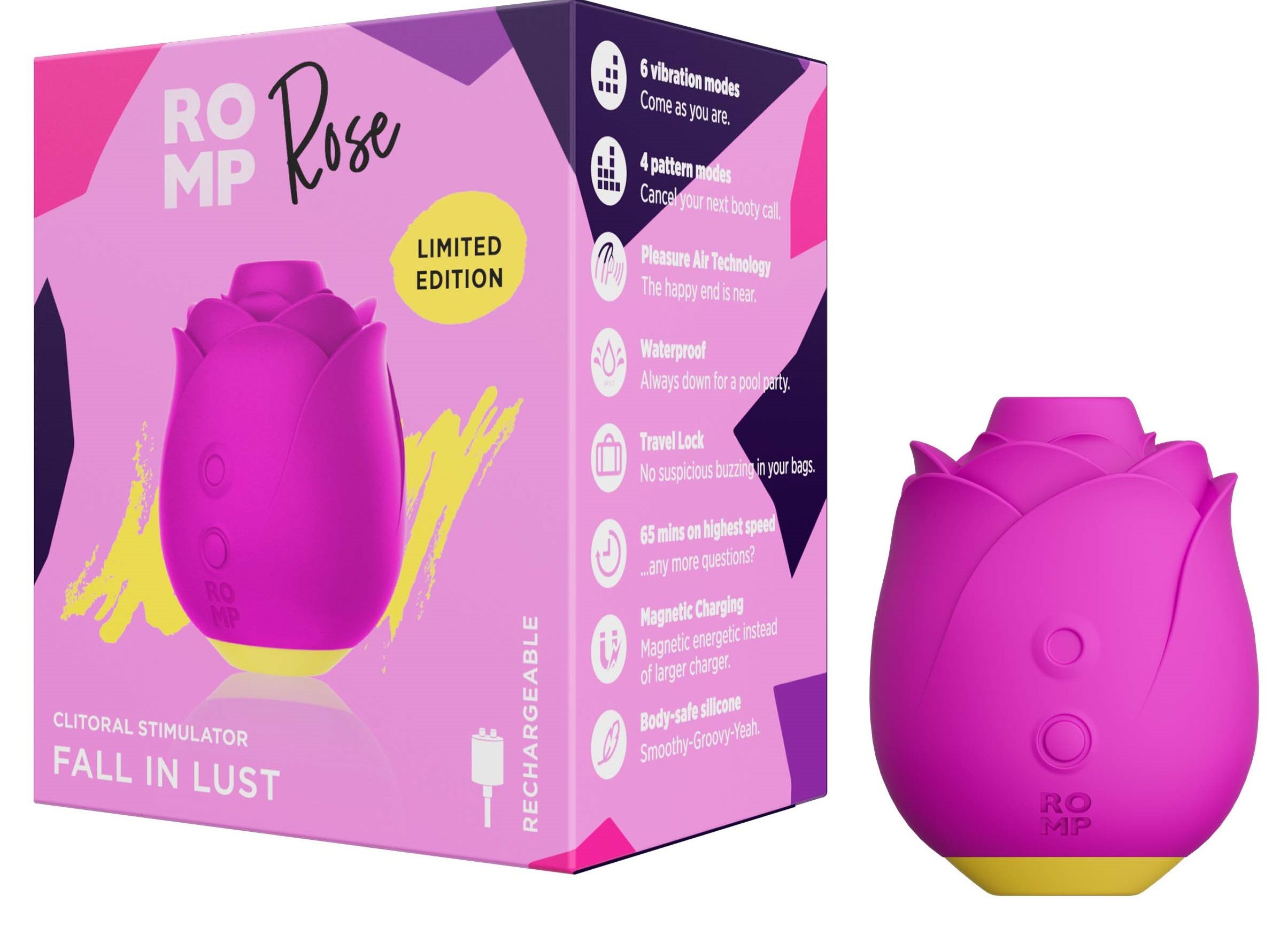 Stimulator klitorisa Rose Naprave za sesanje klitorisa