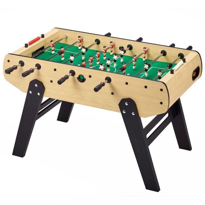 KANGUI Adult Foosball Table - Robust - Telescopic Rods - 2 to 4 Players - 3 Cork Balls Included