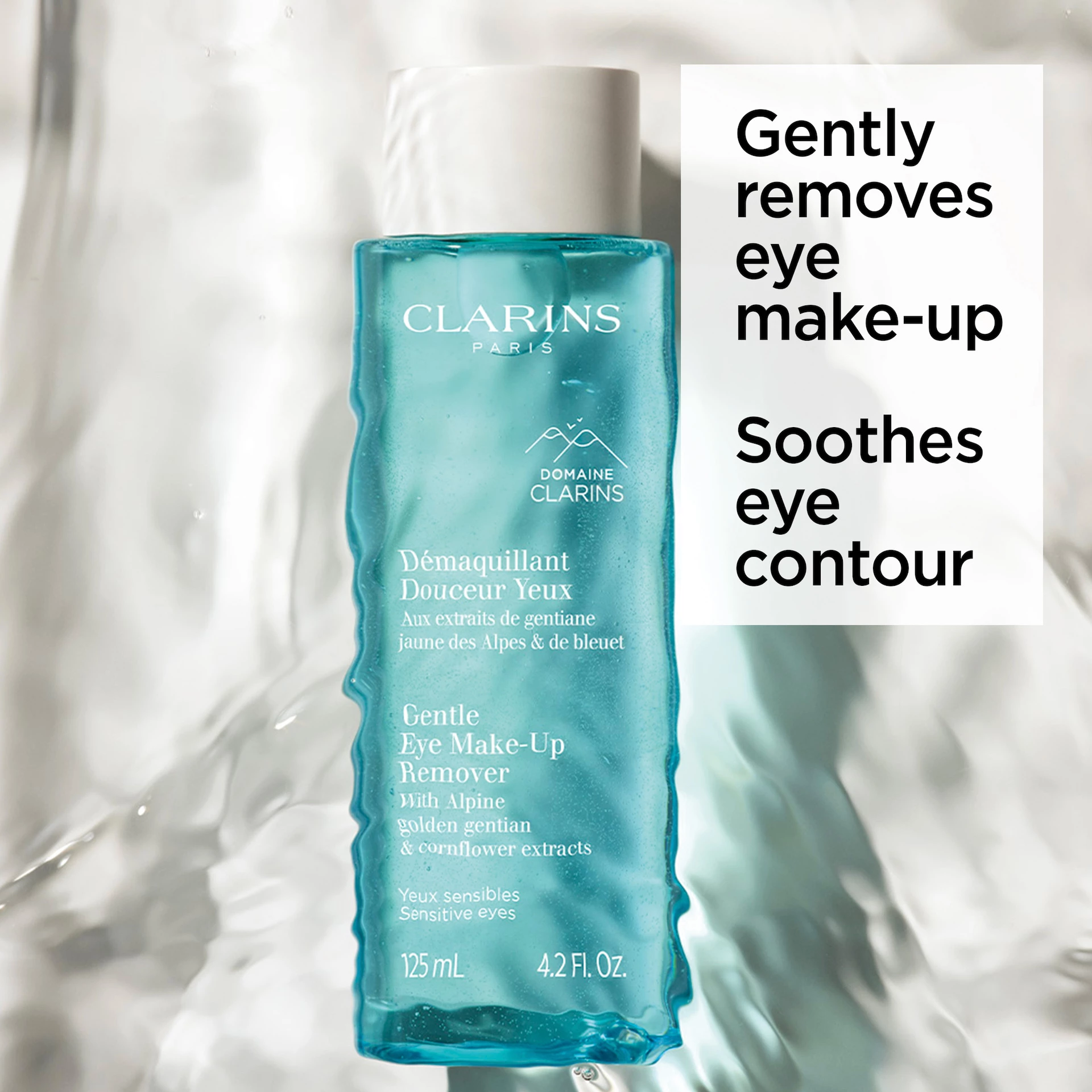 Nježno sredstvo za skidanje šminke s očiju 125 ml - Clarins