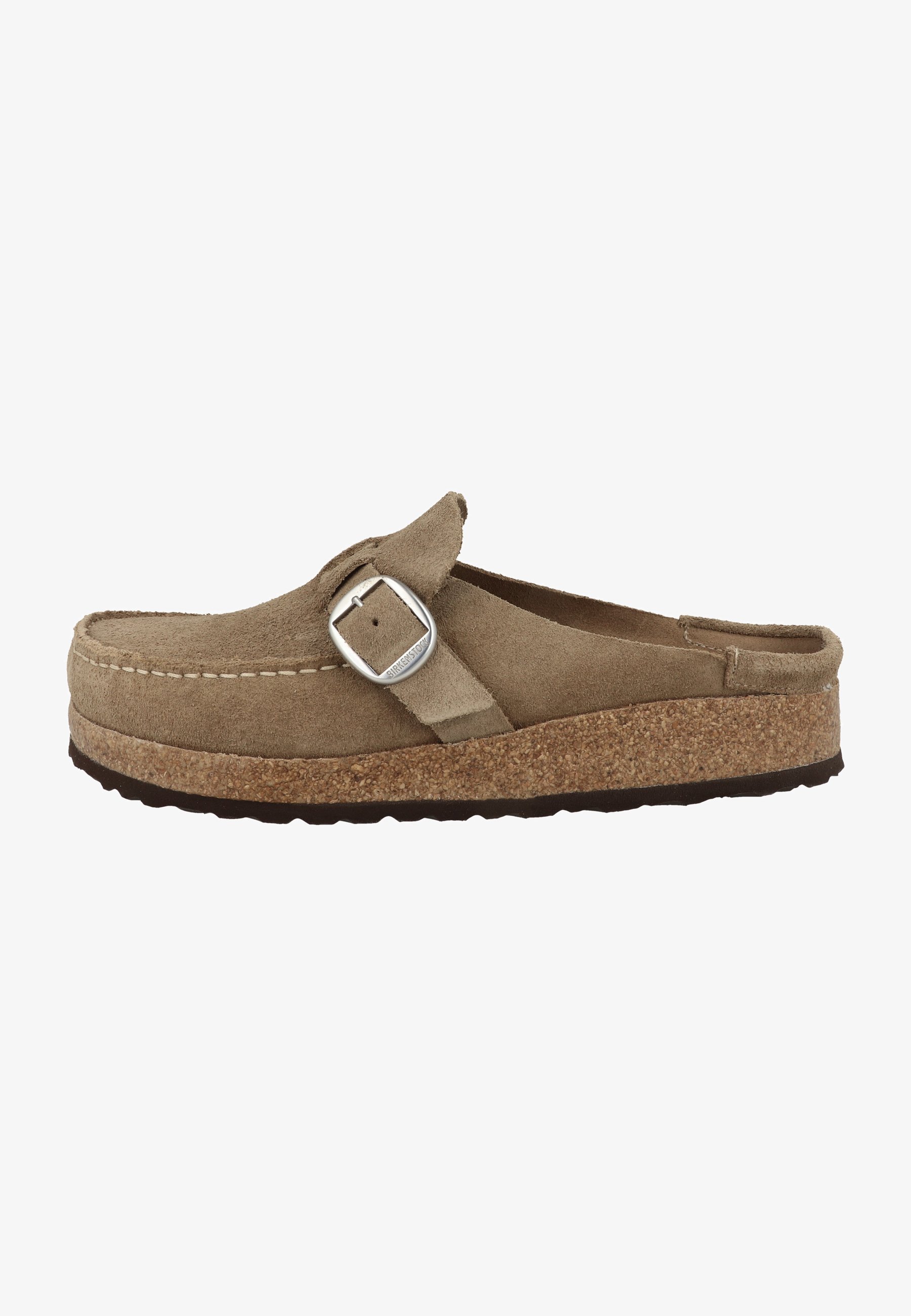 Birkenstock Schuhe Buckley Veloursleder Normal - Mules - grey taupe (1019462)
