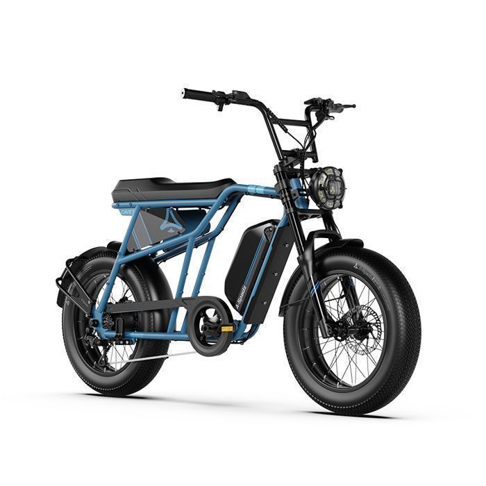 Bicicleta elétrica A-Spadz Cavet Air - Pneus largos 20x4.0