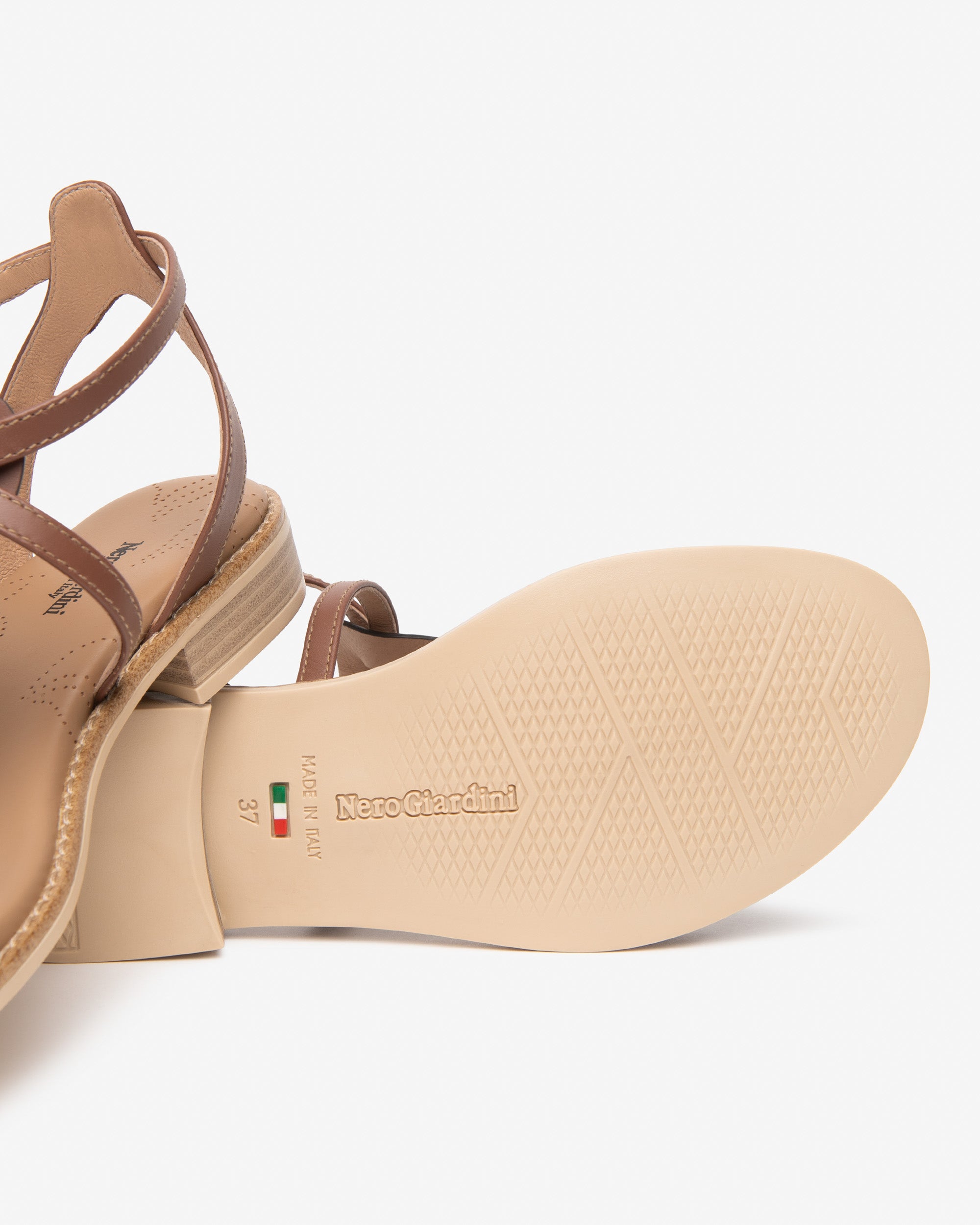  Damen-Ledersandalen