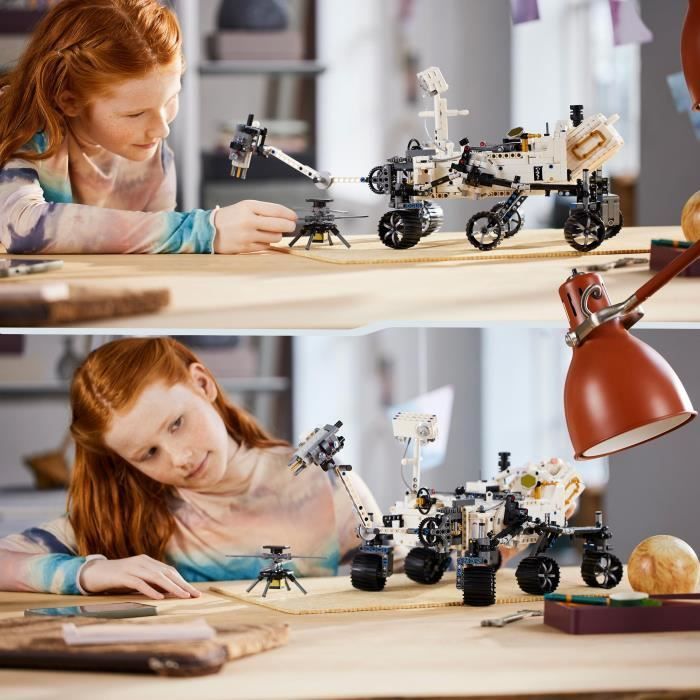 LEGO® Technic 42158 NASA Mars -mönkijä Perseverance, avaruuslöytölelu, AR-sovelluksella