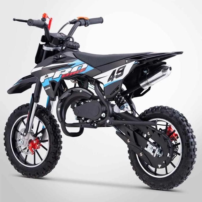 Pocket Cross PROBIKE 49 / Mini Moto Enfant 50cc / Édition 2025 / Bleu