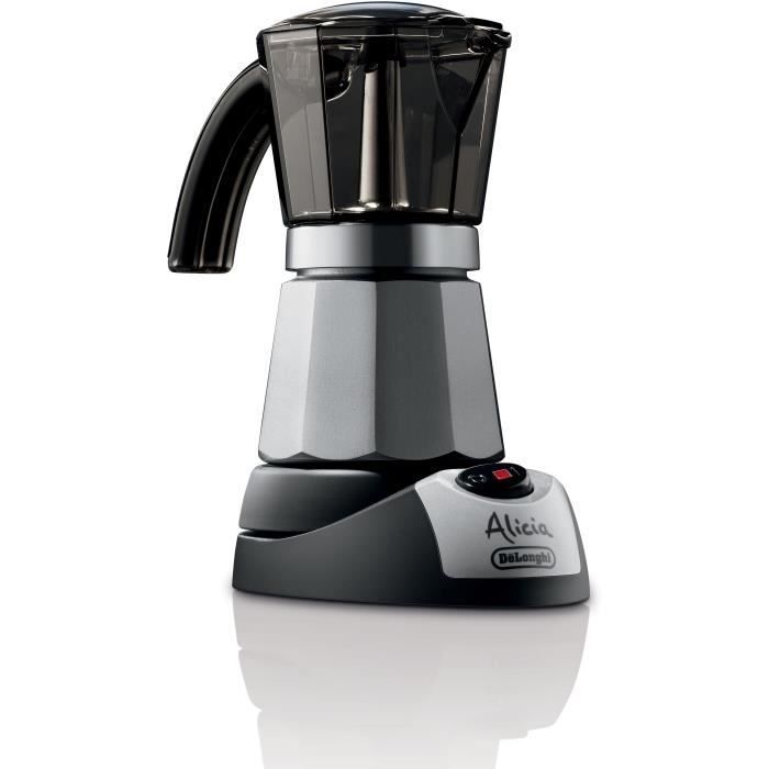Cafetera eléctrica DELONGHI EMKM6B Alicia Plus - Blanca - 6 tazas - 450 W