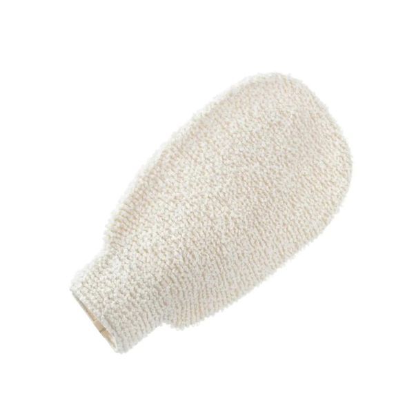 Manopla exfoliante de bambú Lusso Tan