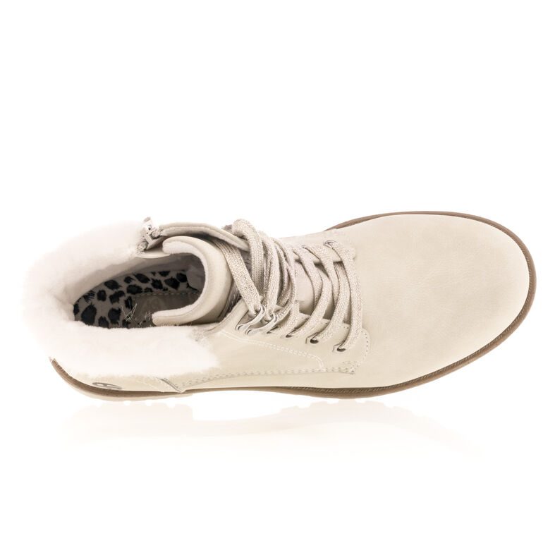 Beige dameslaarzen / enkellaarzen