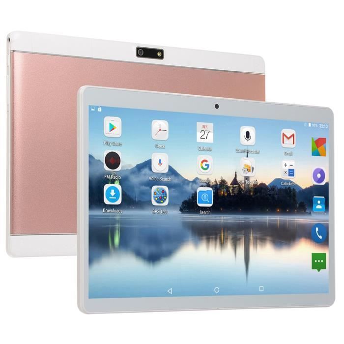 Tablette Android 10,1 pouces Android 8.1 Ordinateur tablette PC WIFI HD Octa-Core 1 Go + 16G