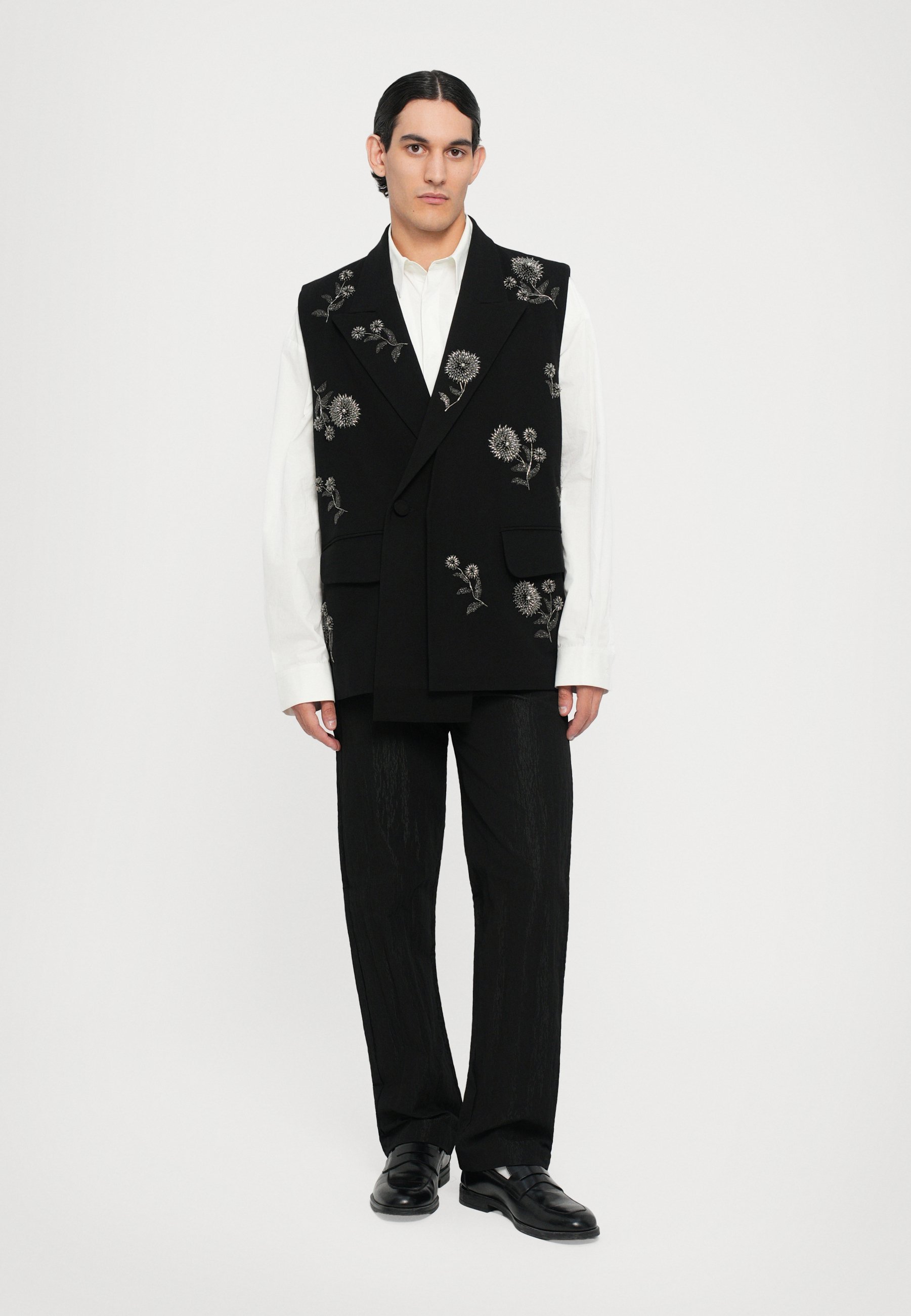 Dhruv Kapoor HANDCRAFTED MARIGOLD - Vestă - neagră