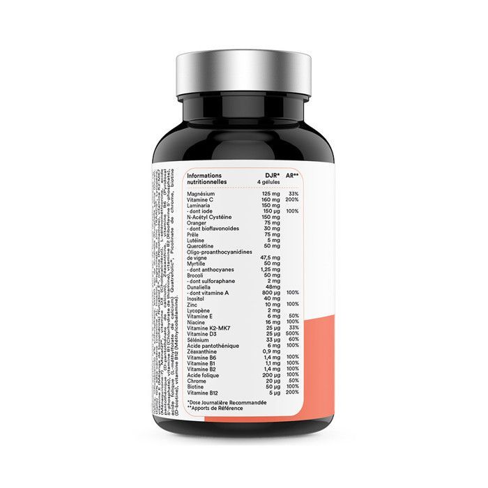 Multivitamínico - Novoma - 120 Cápsulas - 29 Ingredientes Ativos - Vitaminas e Minerais - Extratos Vegetais