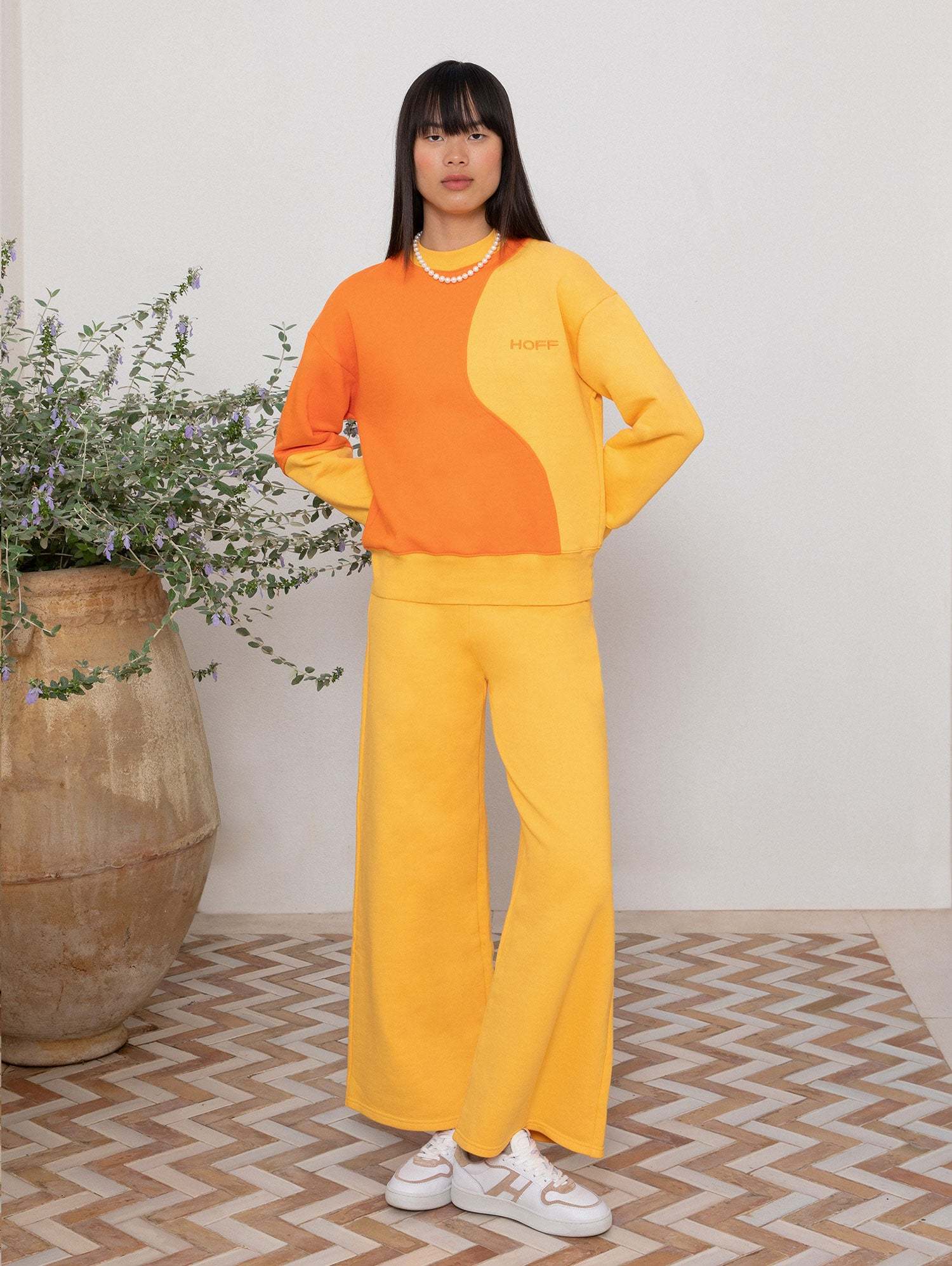 PANTALÓN LANZADA NARANJA