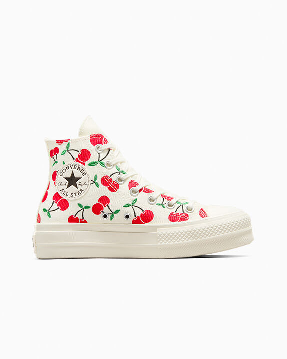 Chuck Taylor All Star Lift Platform Cherries