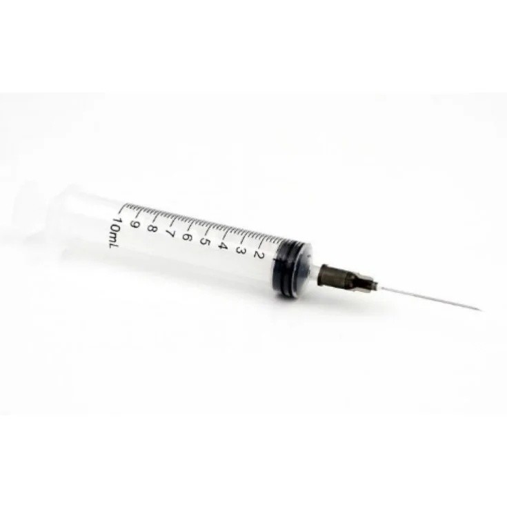 Wegwerpspuit MED'S Meds Farmatexa 10 ml, naald 1 excentrische conus, individuele verpakking