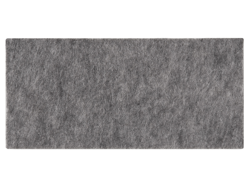 Podkładka filcowa pod meble 12x26 cm szara
