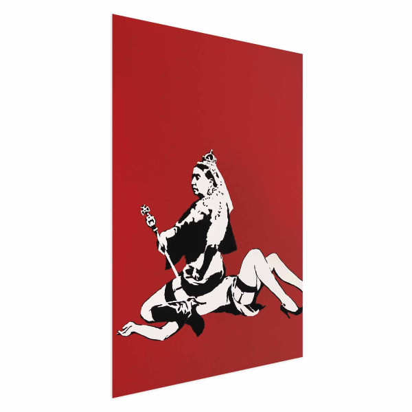 Plakat Banksy: Queen Victoria 21x30 cm