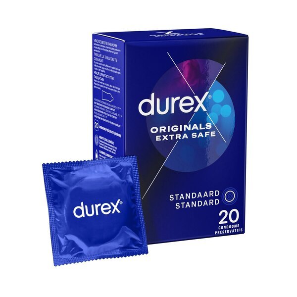 Kondomi Durex Originals Extra Safe<br>Medicinski pripomoček - 20 kosov