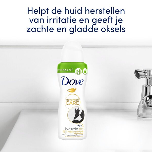 Dove Invisible Care Dry Deodorant Spray<br>100ml