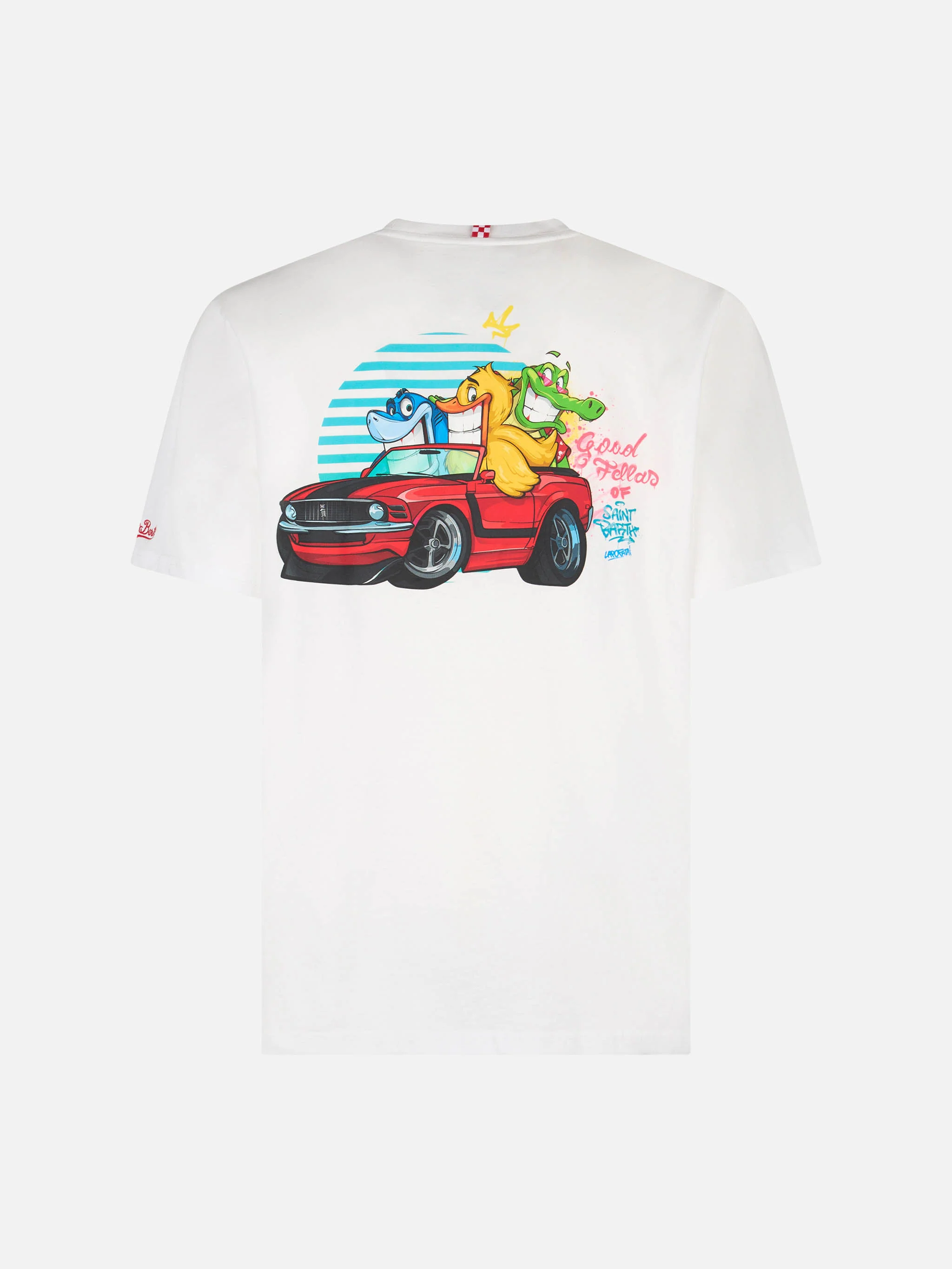 T-shirt da bambino in cotone con stampa crew cryptopuppets | EDIZIONE