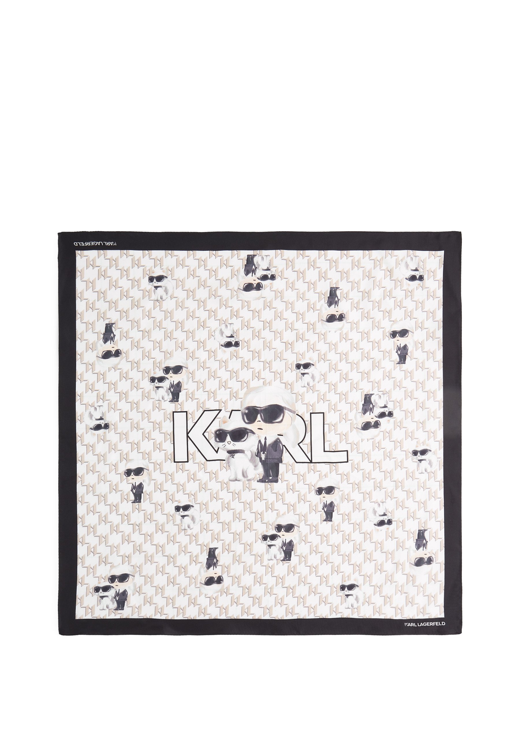 Écharpe KARL LAGERFELD IKON - Foulard - blanche