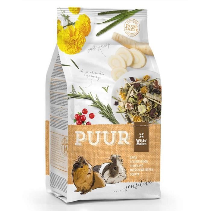 Witte Molen traktatie voor gevoelige cavia's - Voor knaagdieren - 800 g