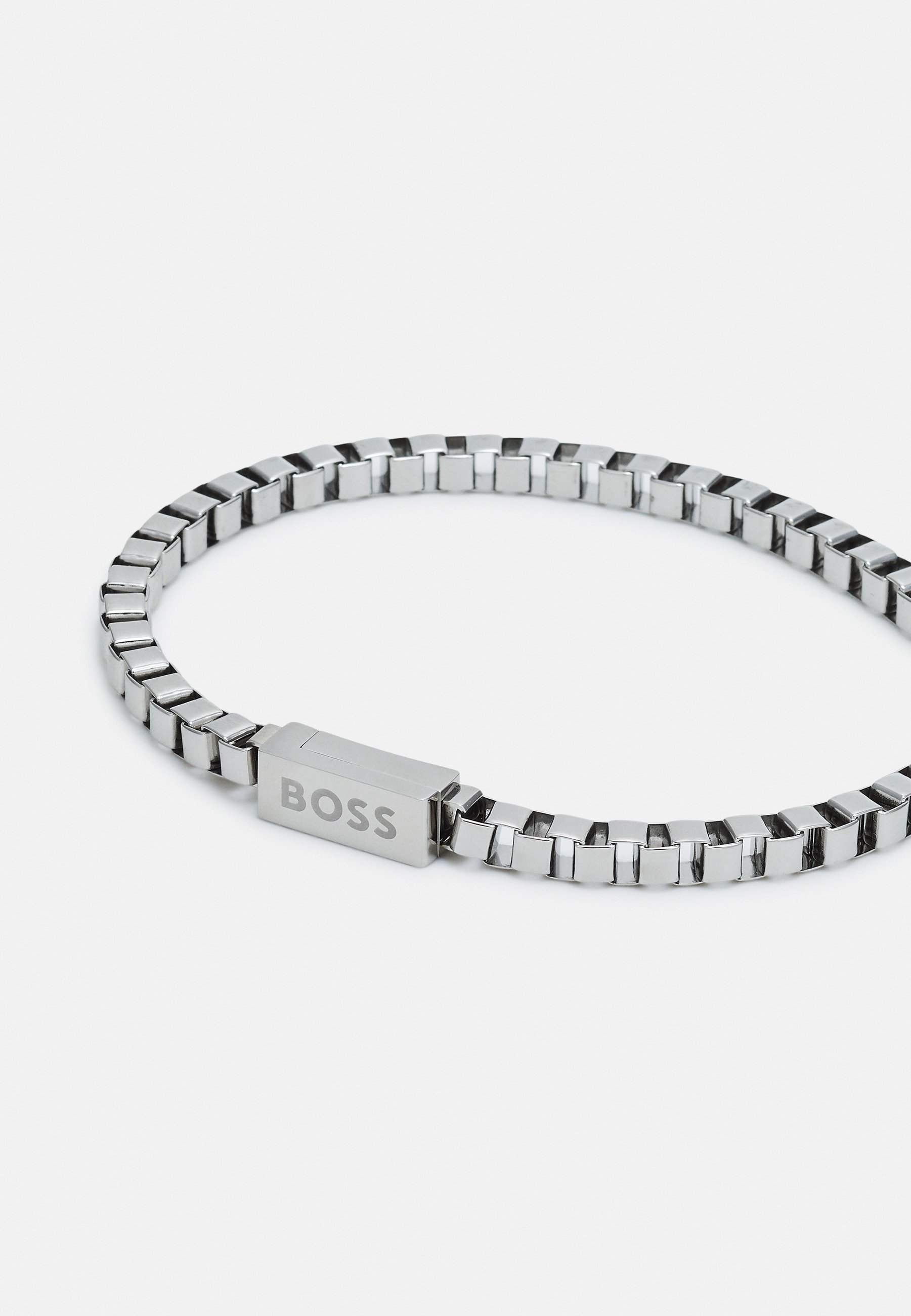 BOSS KETTING VOOR HEM - Armband - zilverkleurig