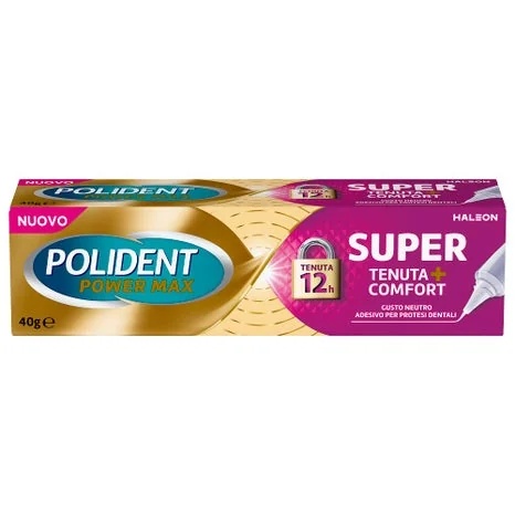 POLIDENT Polident Super Hold + Comfort 40 g Crème adhésive pour prothèses dentaires