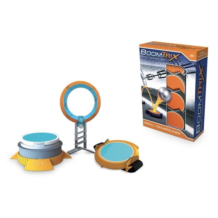 Pista de Bolinhas de Gude - MODELCO - BoomTrix - Refil para Manobras Radicais - Com 10 Bolinhas de Gude e 1 Anel