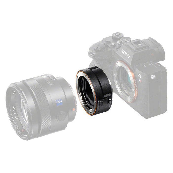 Anillo adaptador Sony LA-EA5 con enfoque automático ocular para objetivos Alpha