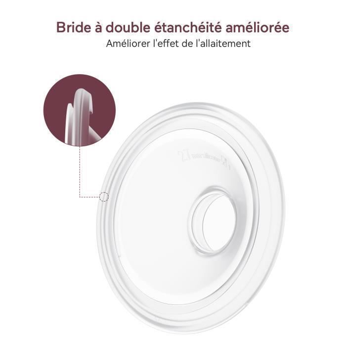 Momcozy Bride à Double étanchéité 27mm Compatible Avec Le Tire-Lait Momcozy S9 Pro/S12 Pro, 1 Pièce